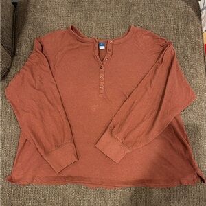 Old Navy Henley Long Sleeve Shirt
